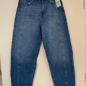 Kenzie Women's Cropped Barrel Jeans